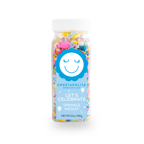 Sweetapolita Let's Celebrate Sprinkle Medley 100g