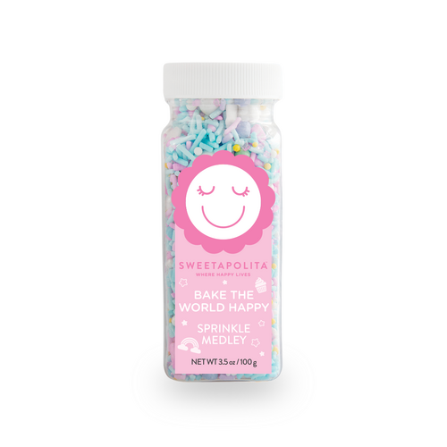 Sweetapolita Bake the World Happy Sprinkle Medley 100g