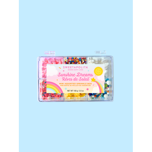 Sweetapolita Sunshine Dreams Mini Assorted Sprinkle Box 100g